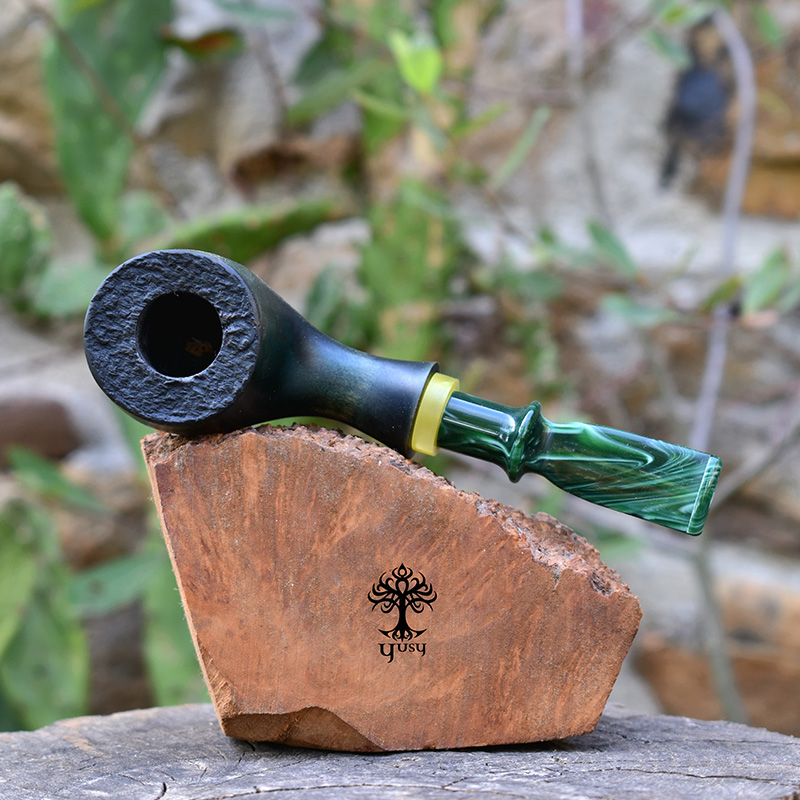 Pipa para tabaco freehand acabado rustico Tenebris