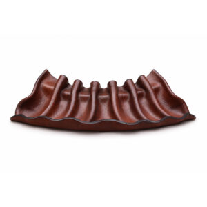 Vintage LAR Italian Leather Pipe Stand for 7 Pipes Mid-Century Design