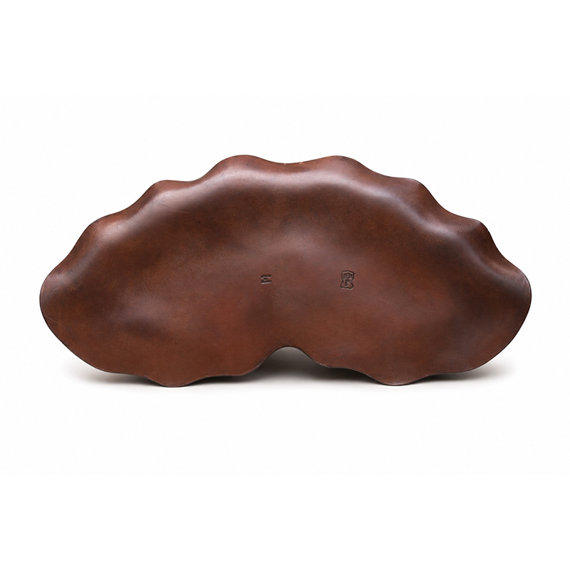 Vintage LAR Italian Leather Pipe Stand for 7 Pipes Mid-Century Design