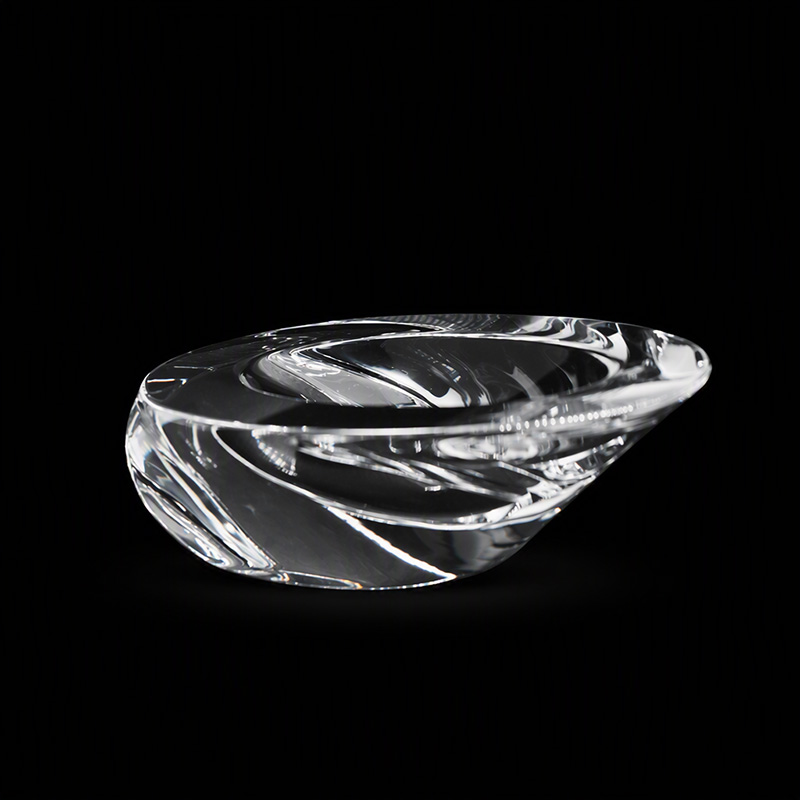 Posa pipa vintage de diseño modernista de la firma Baccarat